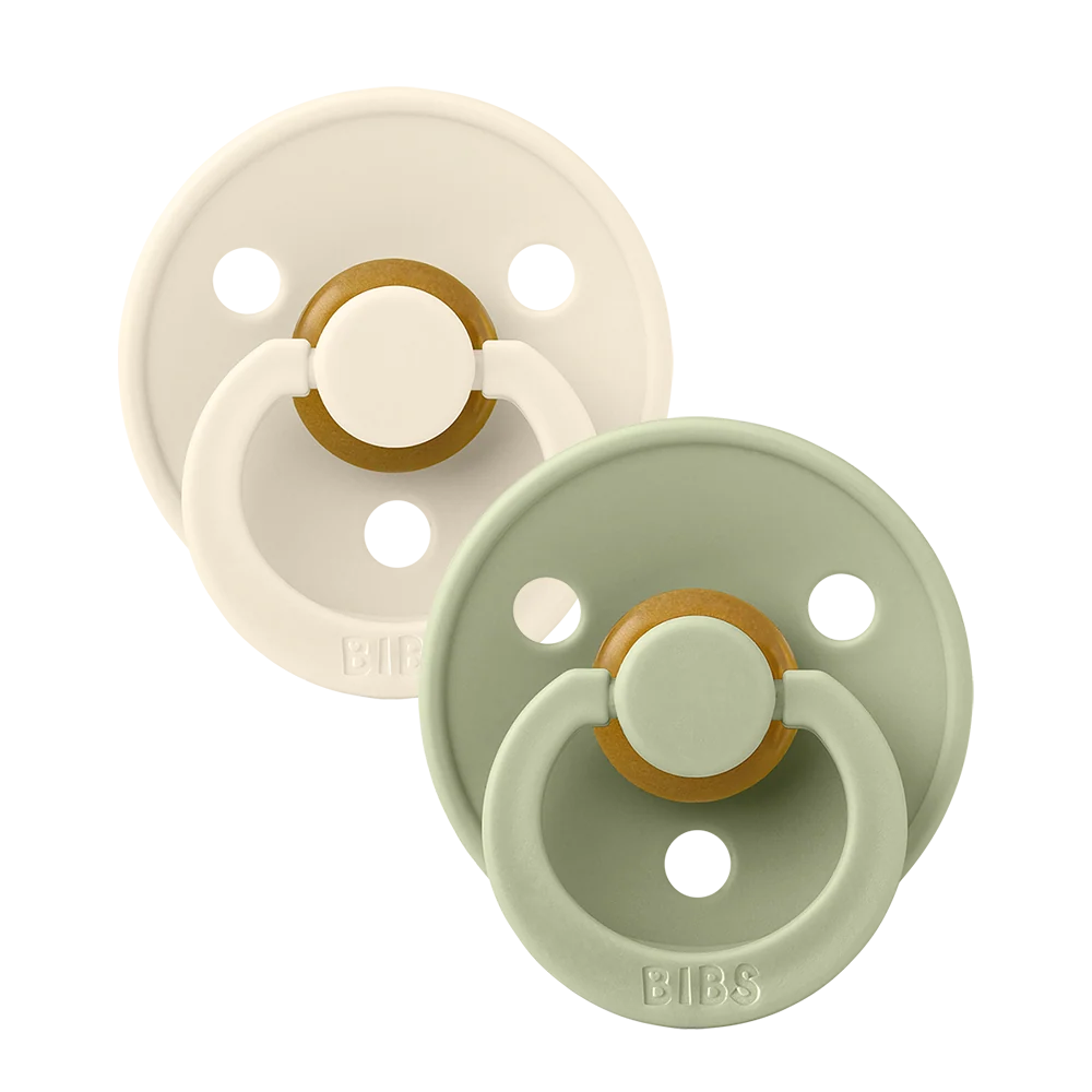 BIBS Pacifier 2-pk | Ivory & Sage