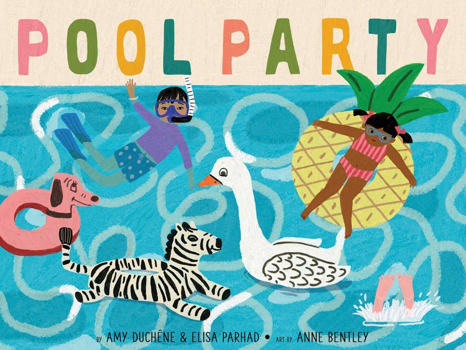 Pool Party Hardcover Book