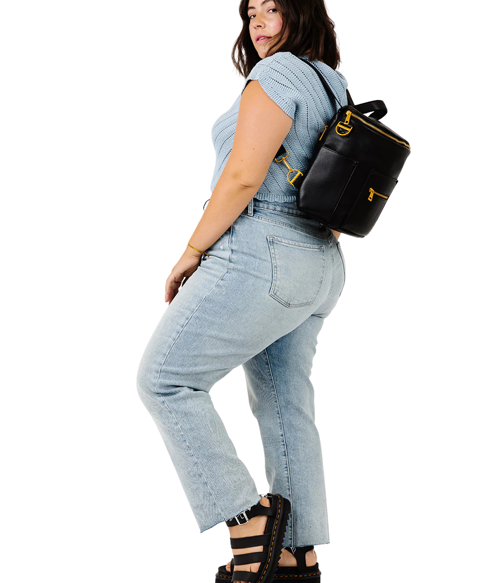 Fawn Design Mini Diaper Bag | Black
