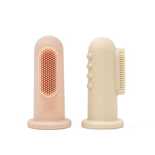Mushie | Silicone Finger Toothbrush