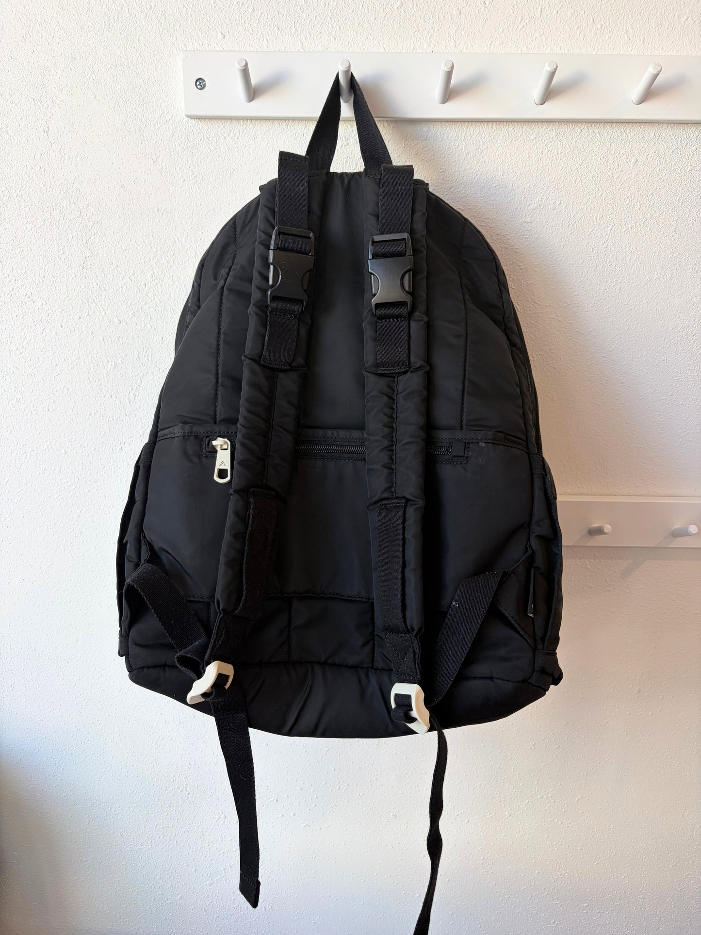 State Black Nylon Backpack