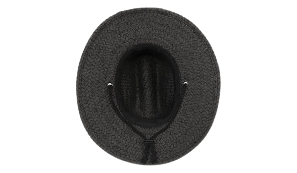 Binky Bro Straw Hat | Black
