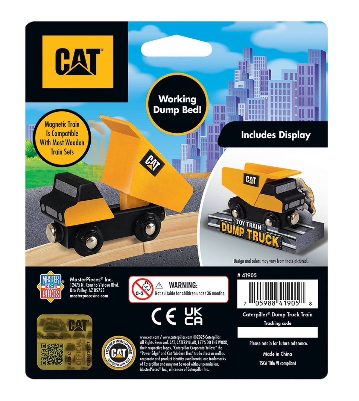 CAT - Dump Truck Toy Train