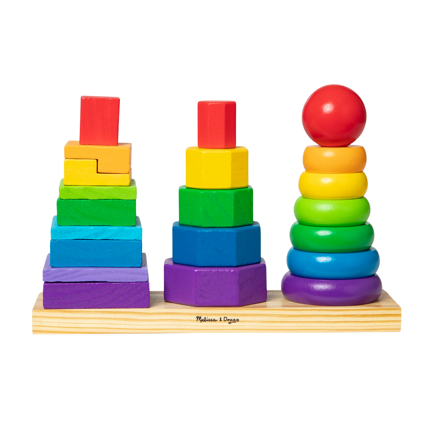 Melissa & Doug Geometric Stacker