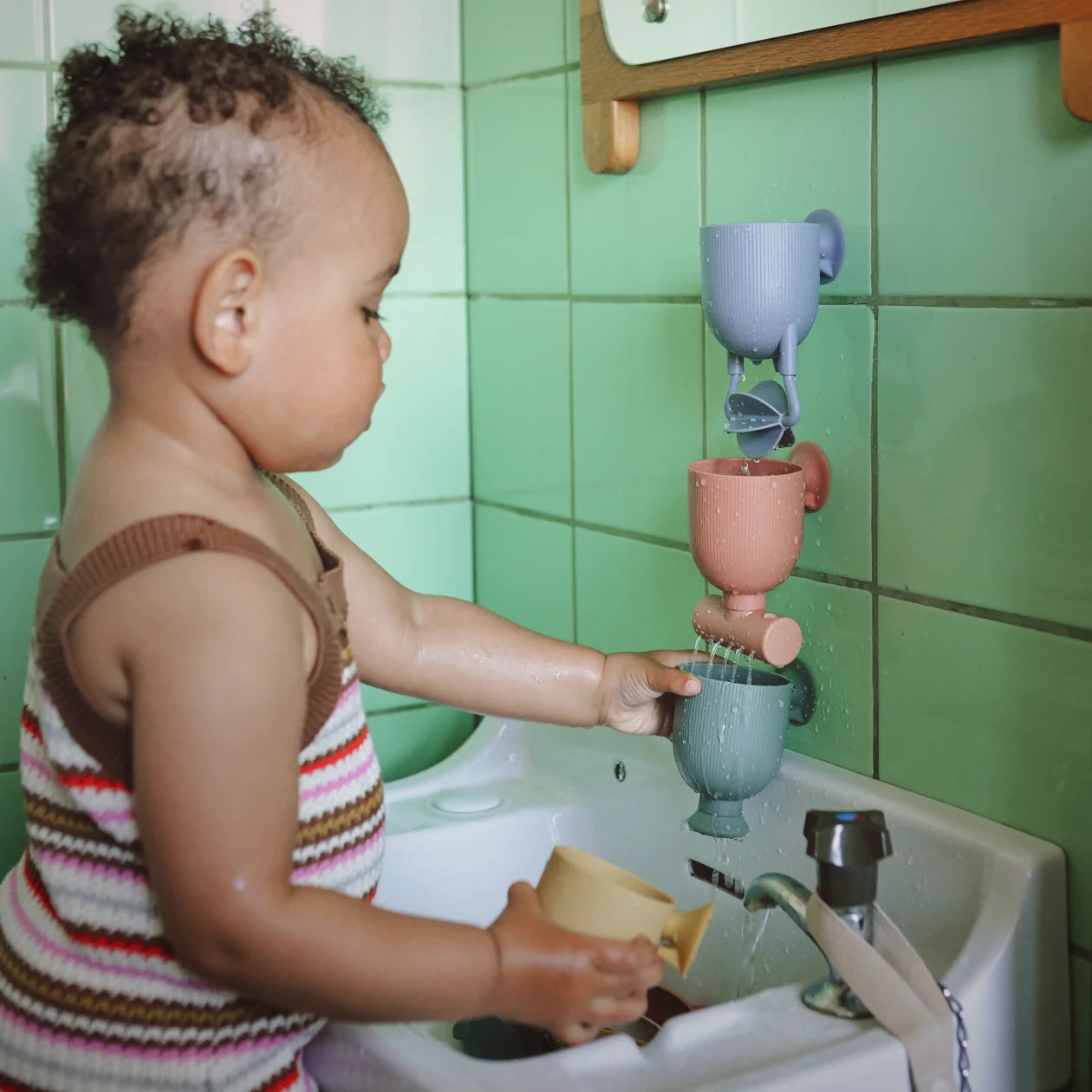 Mushie | Pour and Play Bath Set