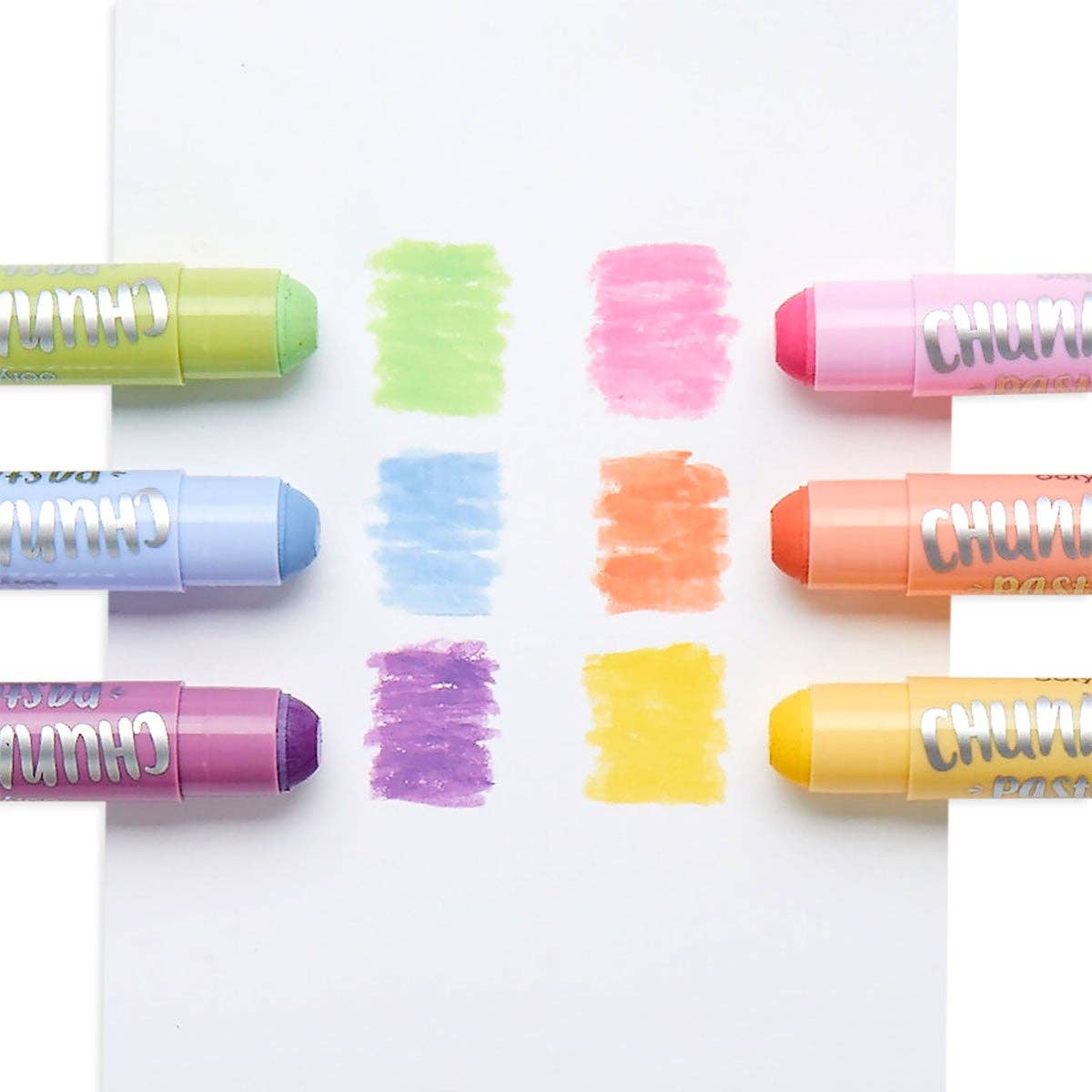 Ooly | Chunkies Paint Sticks Pastel Pack (Set of 6)