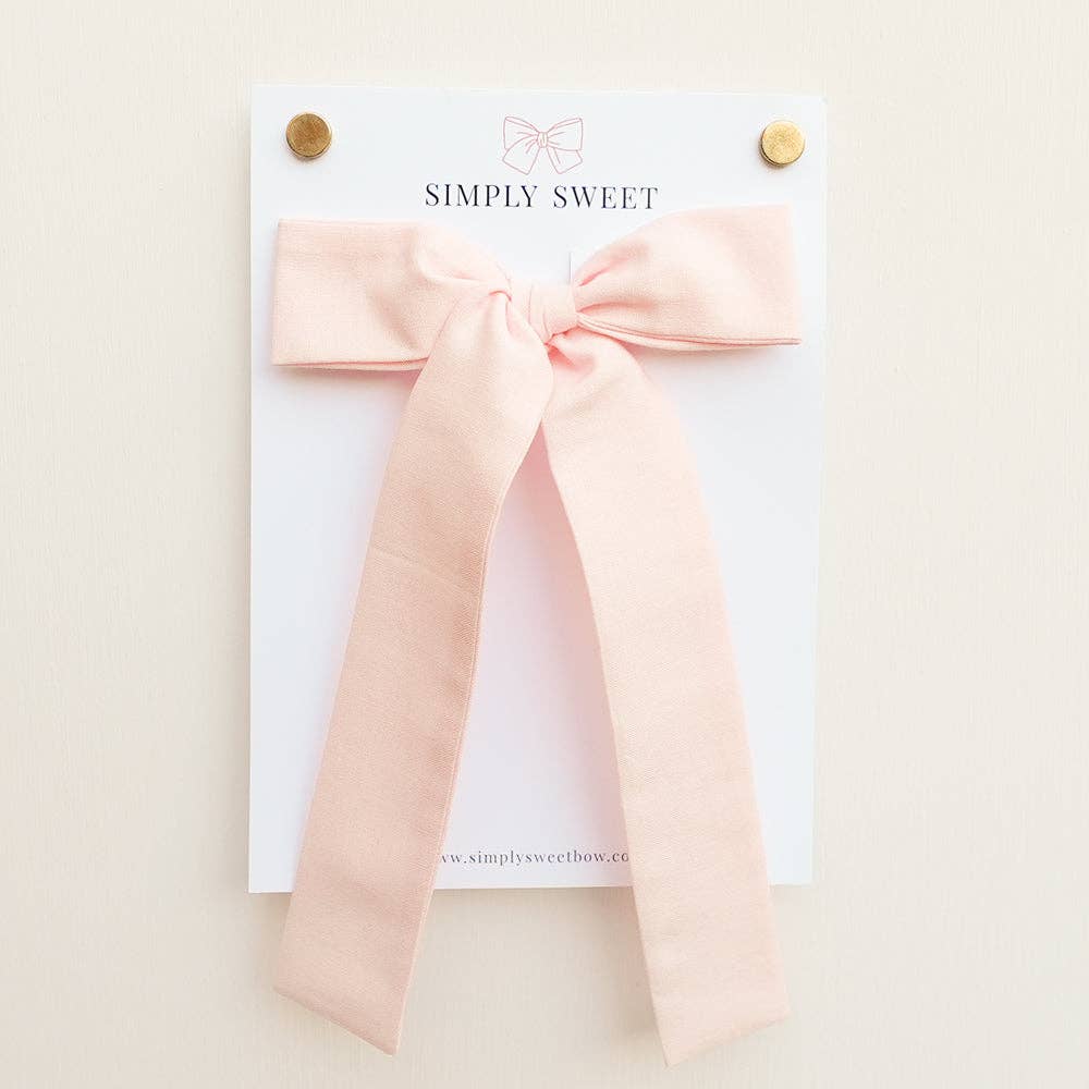 Slipper - Big Girl Bow