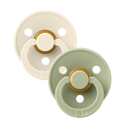 BIBS Pacifier 2-pk | Ivory & Sage