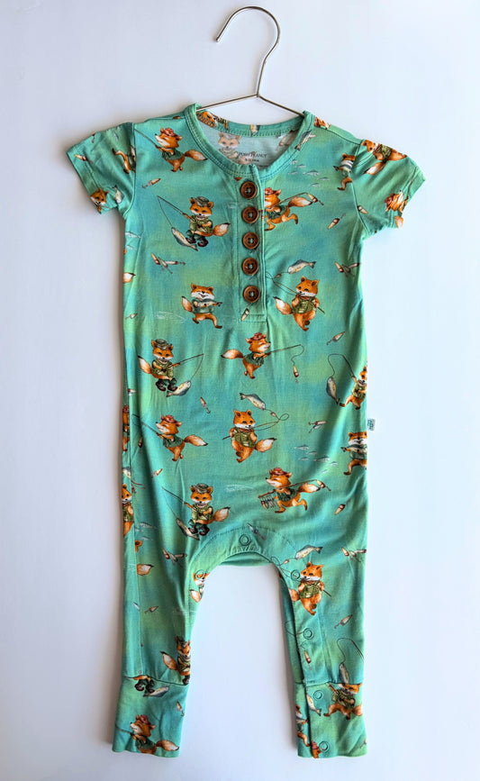 Posh Peanut Romper | Size 6/12M