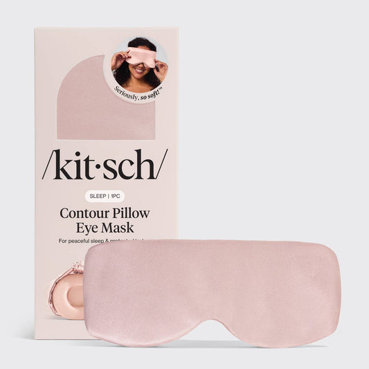 KITSCH | Blush Contour Pillow Eye Mask