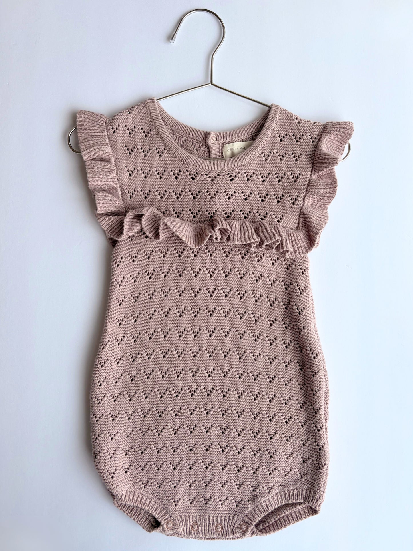 Quincy Mae Bubble Romper | Size 12/18M