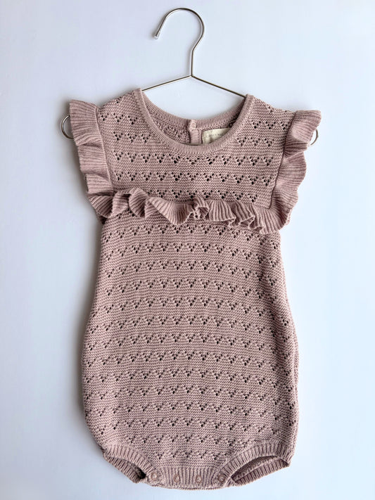 Quincy Mae Bubble Romper | Size 12/18M