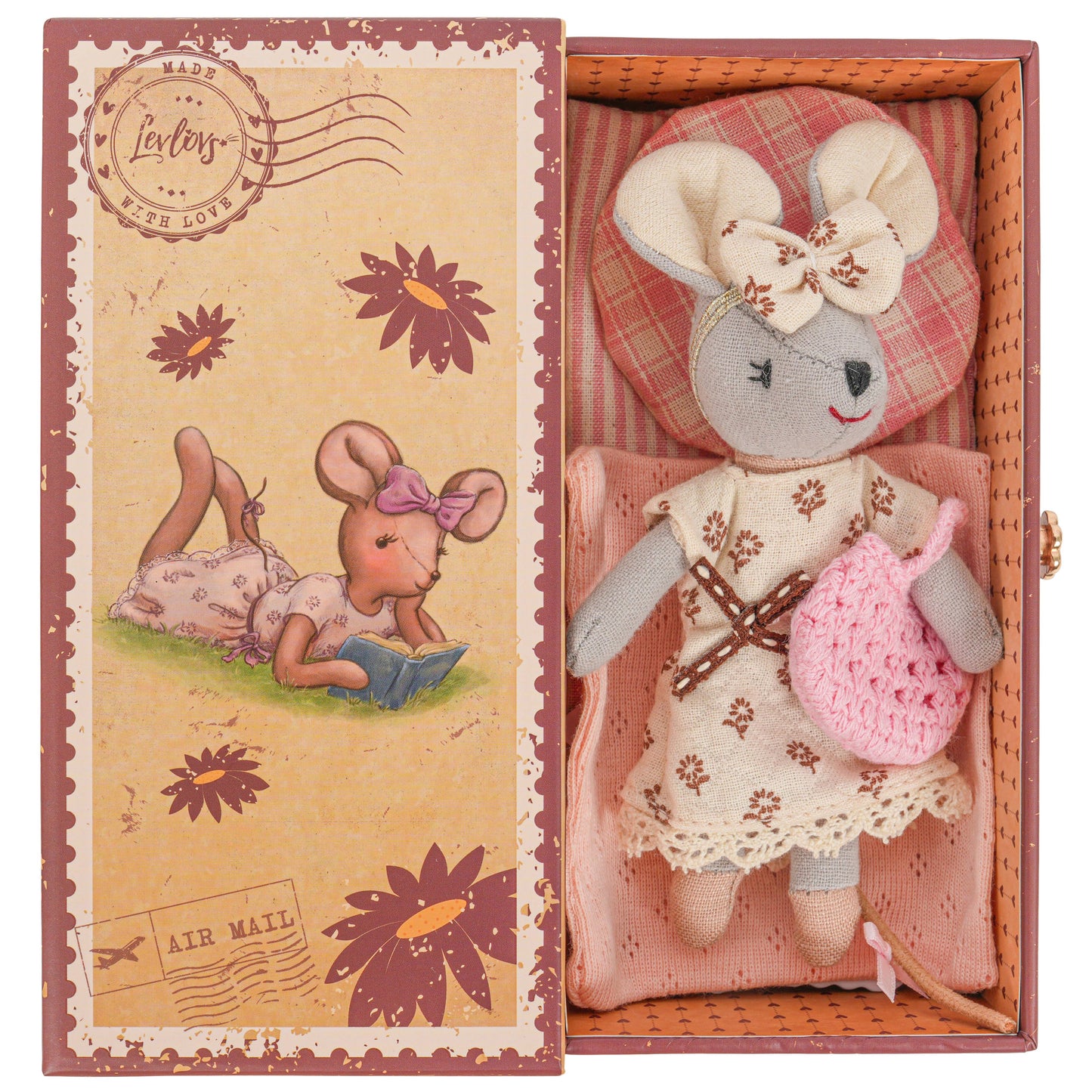LEVLOVS | Mouse In Stamp Holder Box