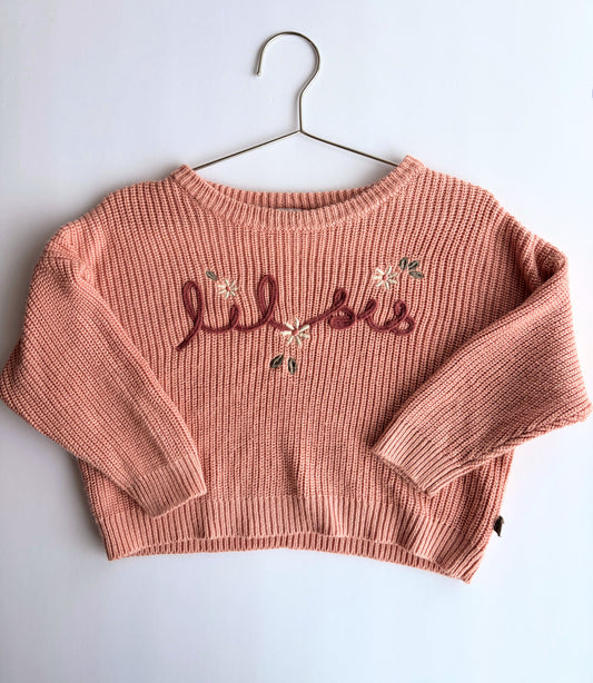 Modern Moments Lil' Sis Sweater | Size 18M