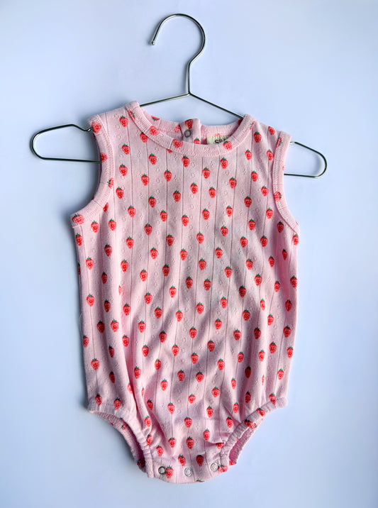 SIIX Strawberry Bubble | Size 6/12M