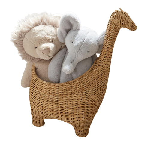 Pottery Barn Giraffe Basket