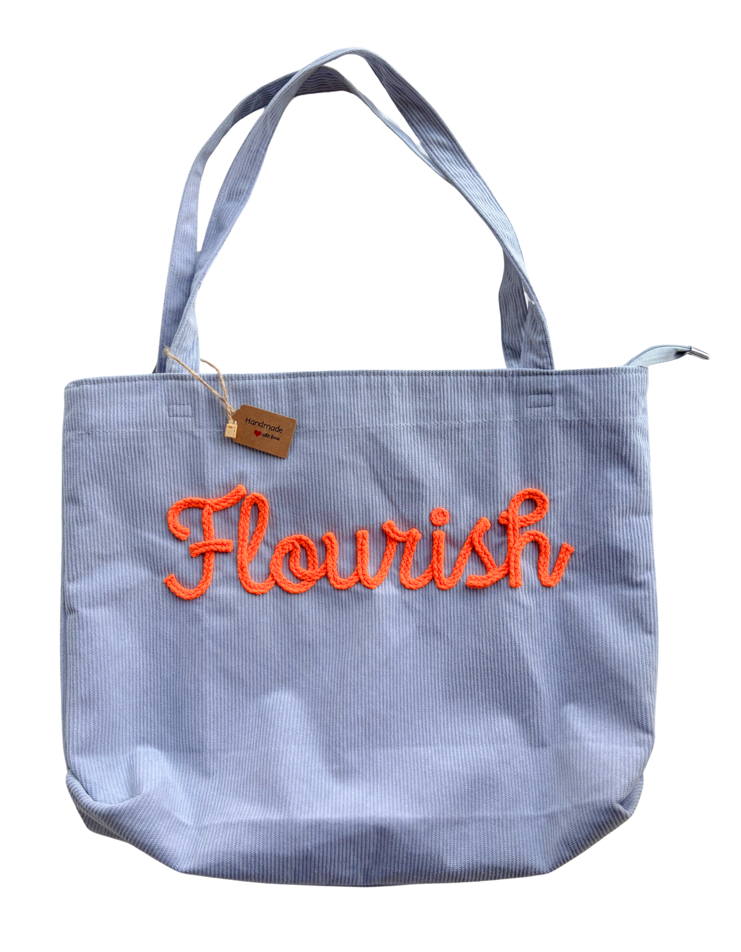 Flourish Zippered Tote