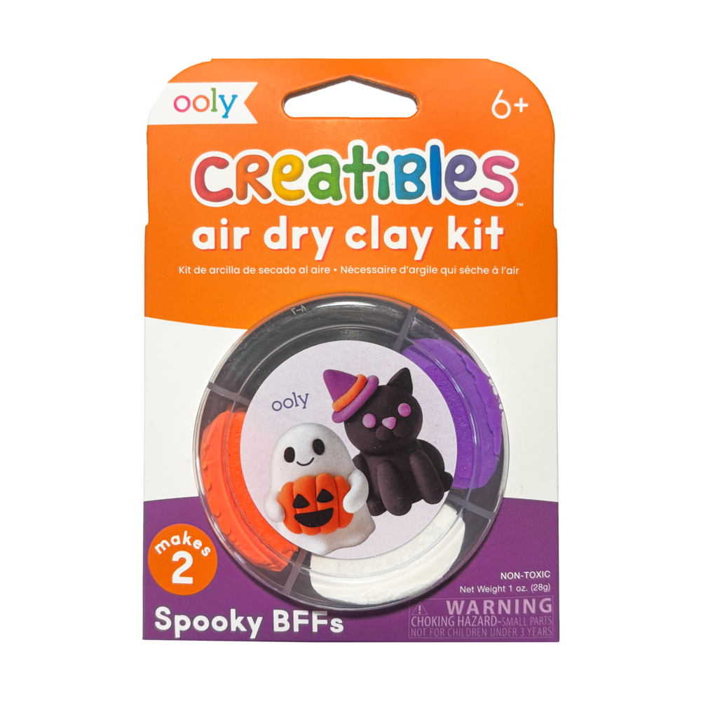 OOLY Creatibles Air Dry Clay Kit - Spooky BFFs