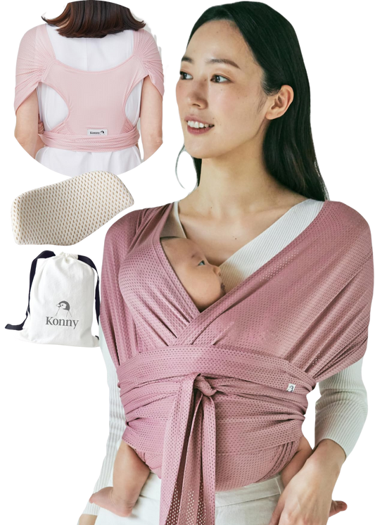 Konny Air Mesh Baby Carrier | Wood Rose