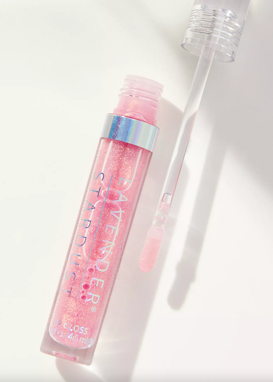 Lavender Stardust | SPARKLE LIP GLOSS - STRAWBERRY