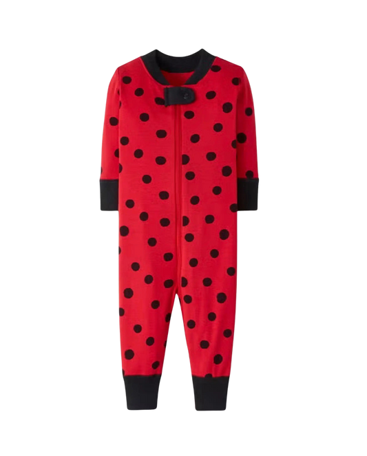 Hanna Andersson Ladybug Pajamas Size 2Y