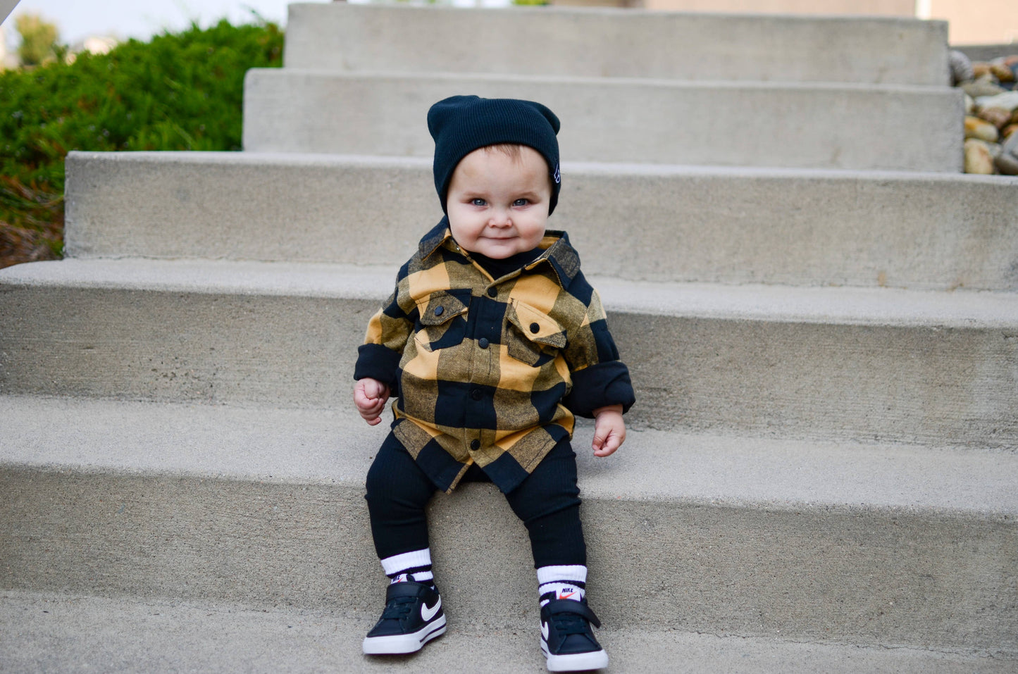 Kickin It Up Socks | Black Stripe