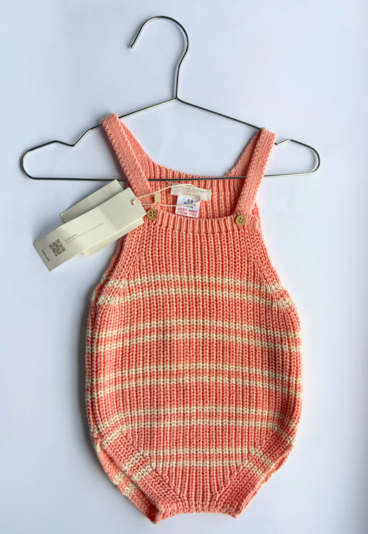 Zara Knit Bubble Romper | Size 6/9M