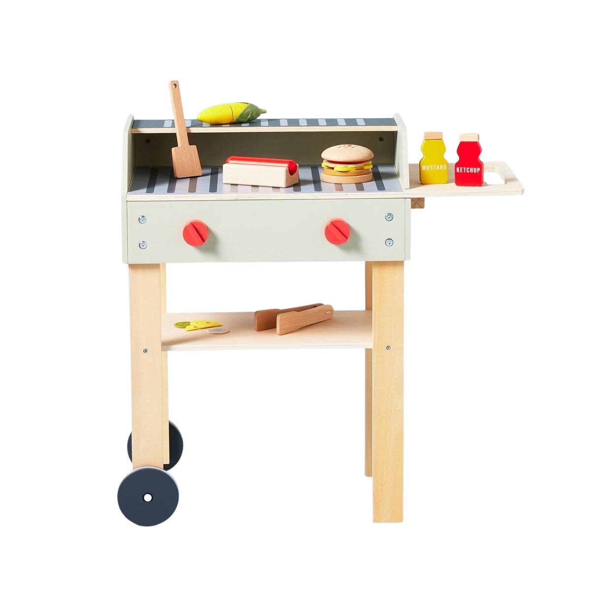 Hearth & Hand Wooden BBQ + Accessories