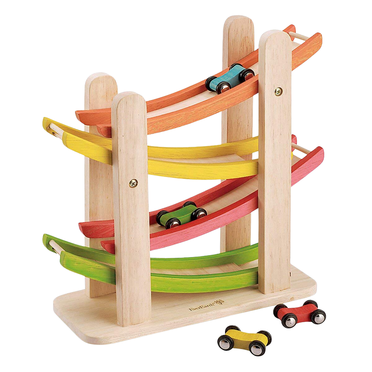 Everearth Wooden Car Ramp