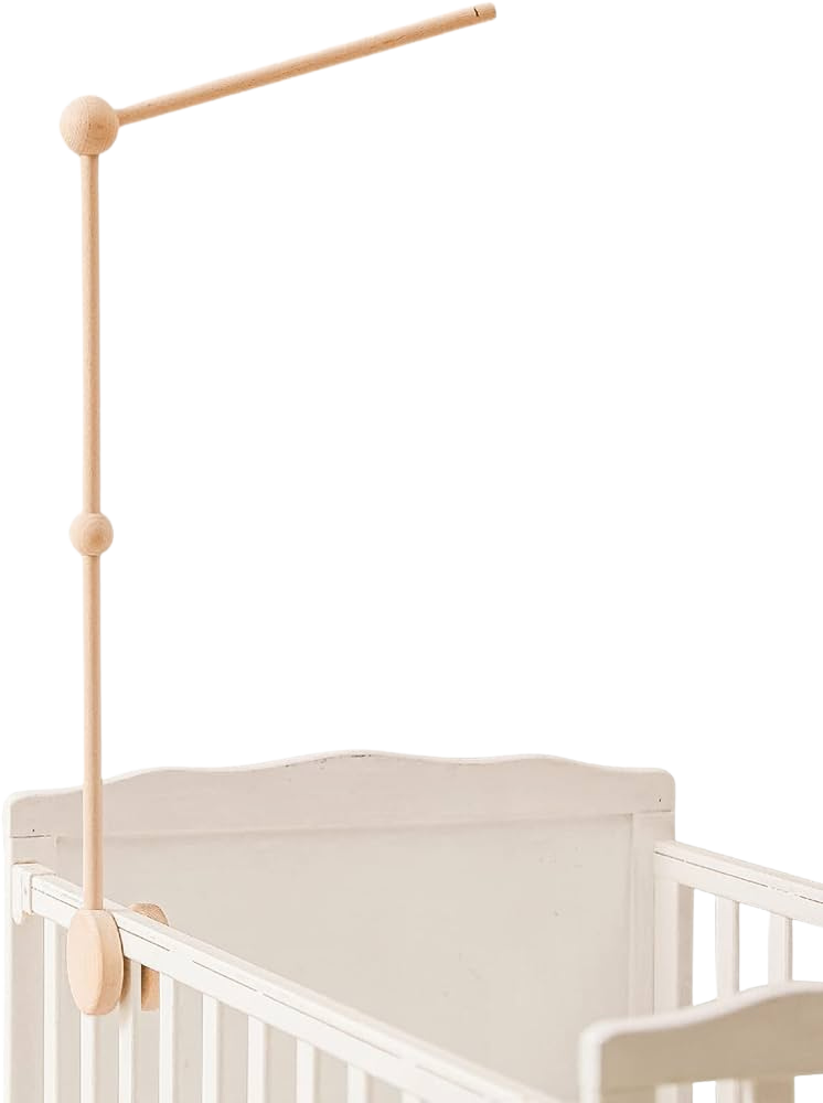 Wooden Crib Mobile Arm