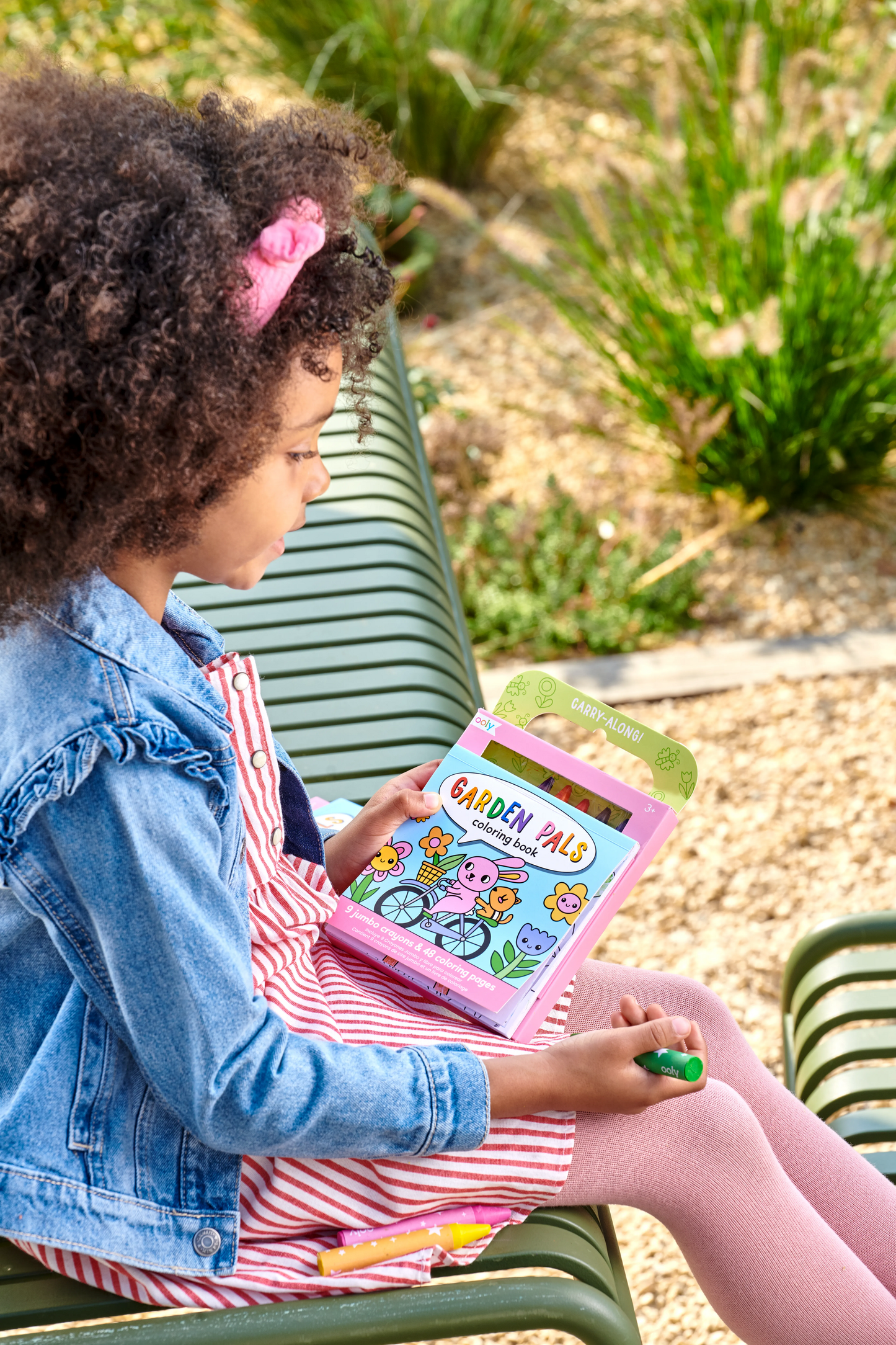 Carry-Along: Coloring Book Set - Garden Pals (10 PC Set)