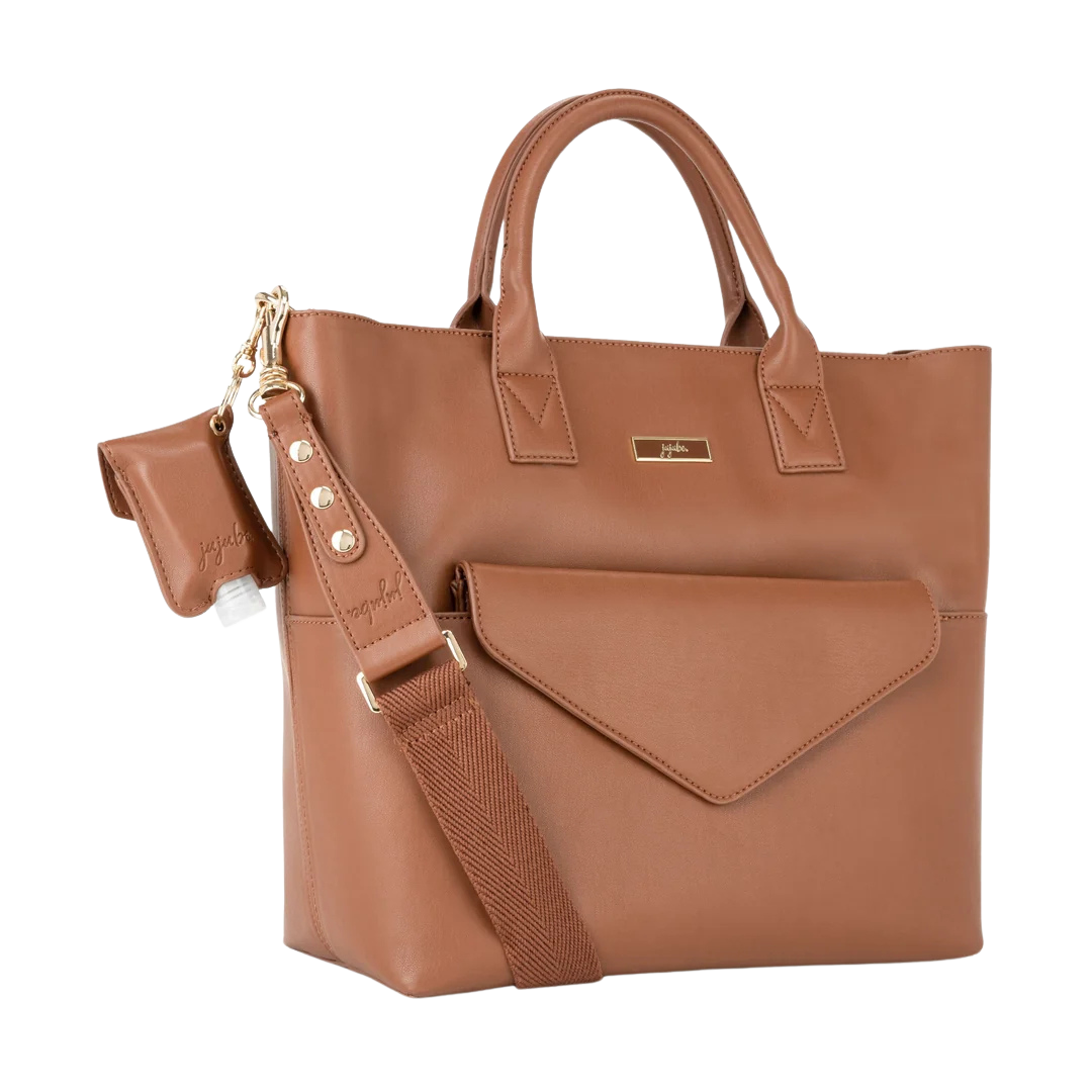 Jujube Leather  Diaper Bag | New