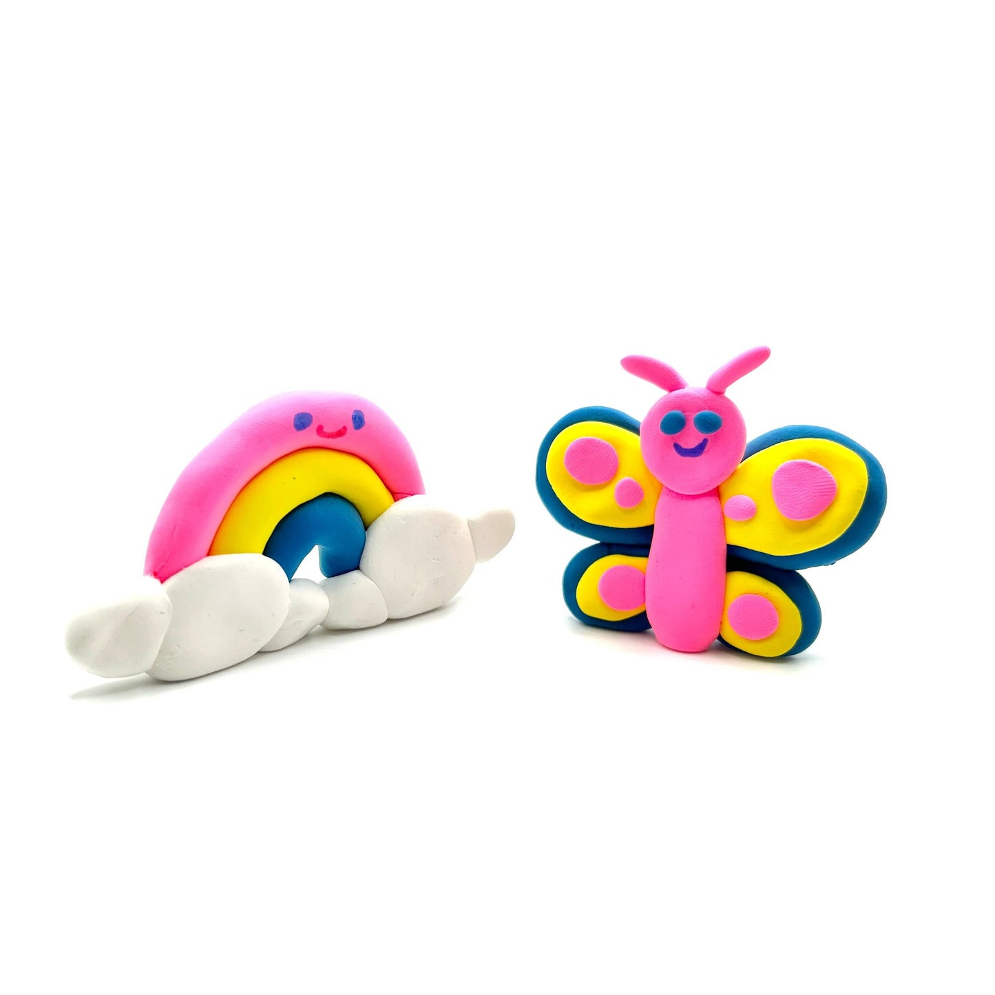 OOLY | Creatibles: Air Dry Clay BFFs Kit - Rainbow Pals