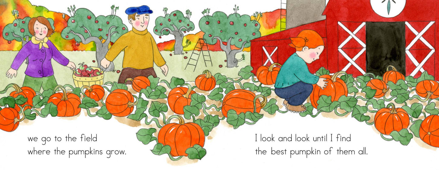 Apples and Pumpkins Paper Back Book