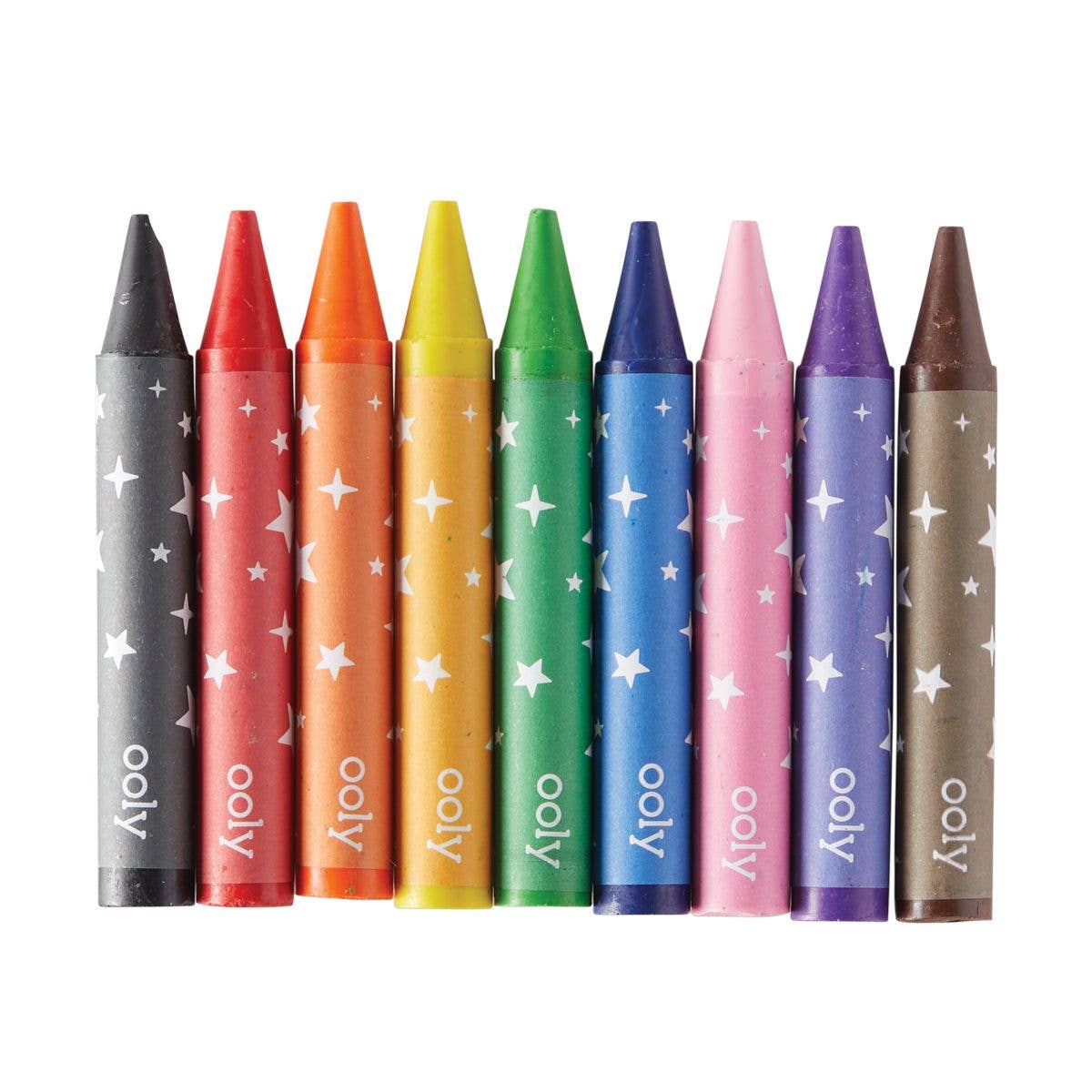 OOLY Carry-Along: Coloring Book Set - On Safari (10 PC Set)