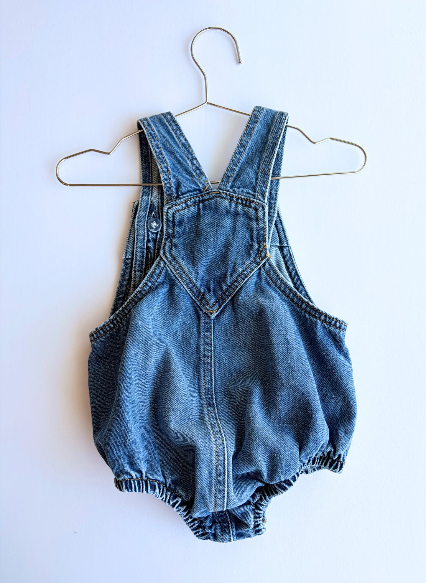 Old Navy Denim Bubble Romper | Size 18/24M