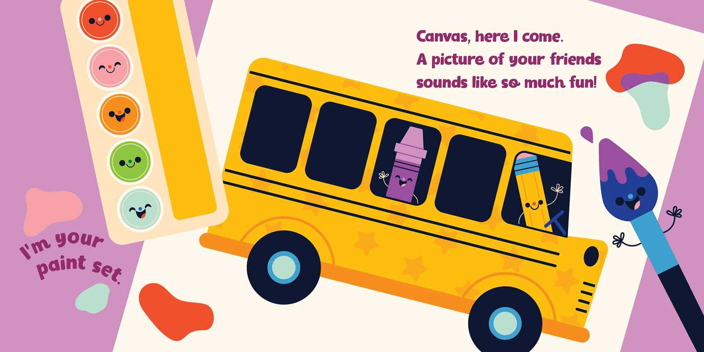 Hello, Crayons! Board Book