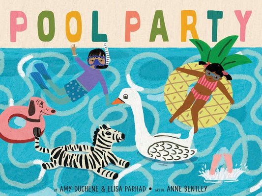 Pool Party Hardcover Book