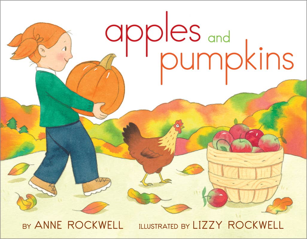 Apples and Pumpkins Paper Back Book