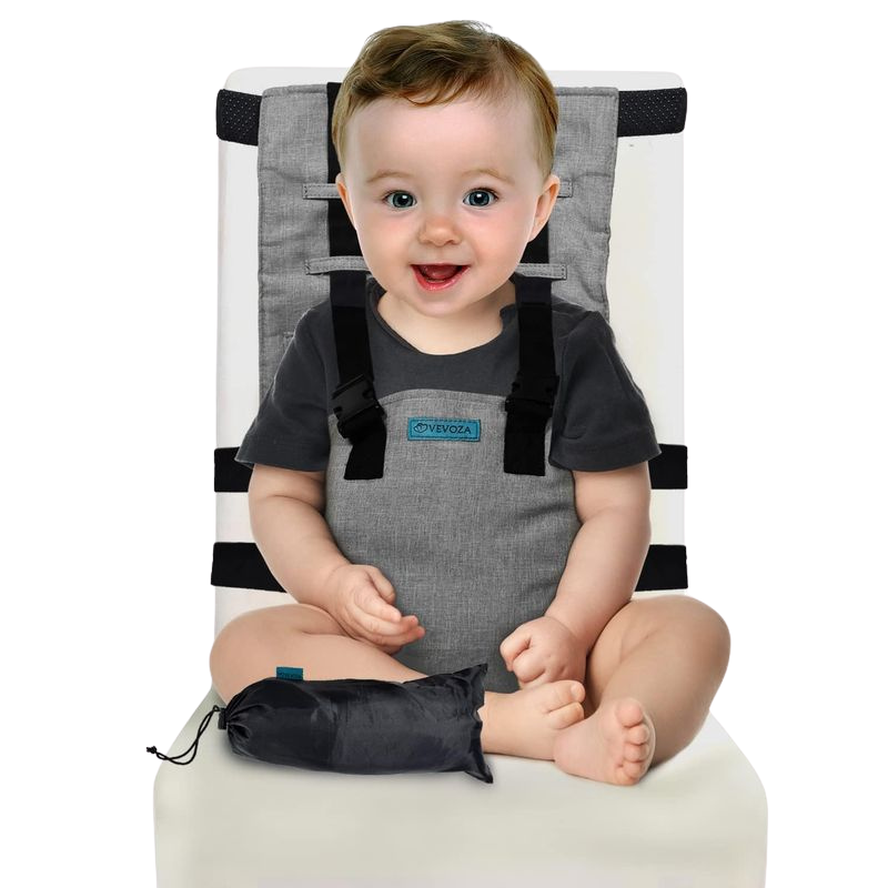 Vevoza Portable High Chair | Gray