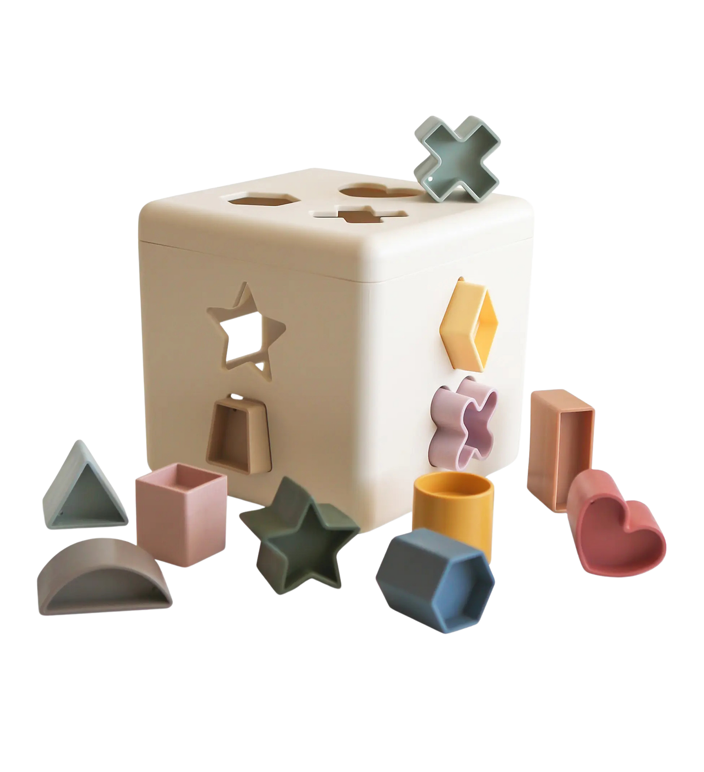 Mushie Sorting Cube