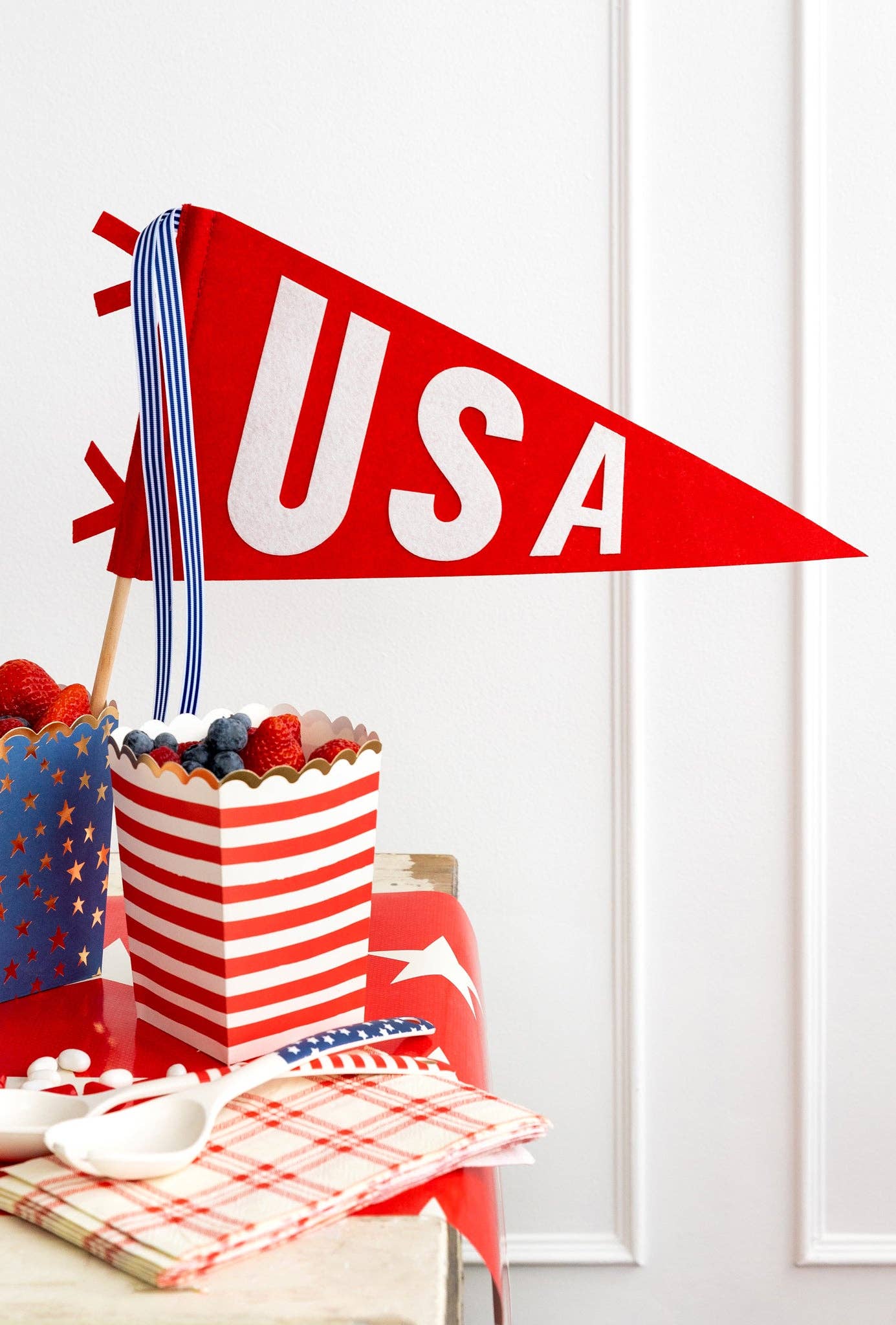 My Mind's E \ye | USA Felt Pennant Banner