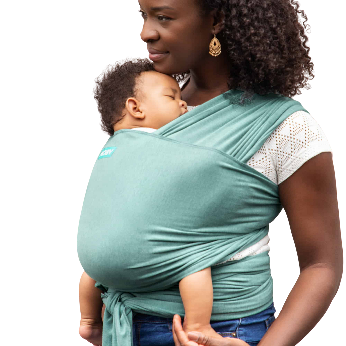 Moby Featherknit Wrap | Hydro Green