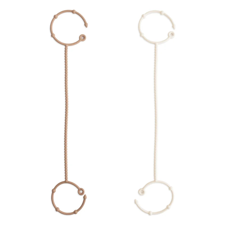 Mushie | Adjustable Silicone Strap 2-Pack