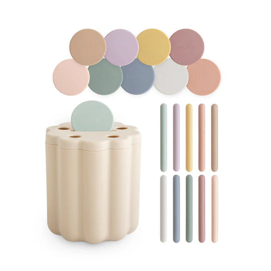 Mushie | Coin & Tube Sorting Toy