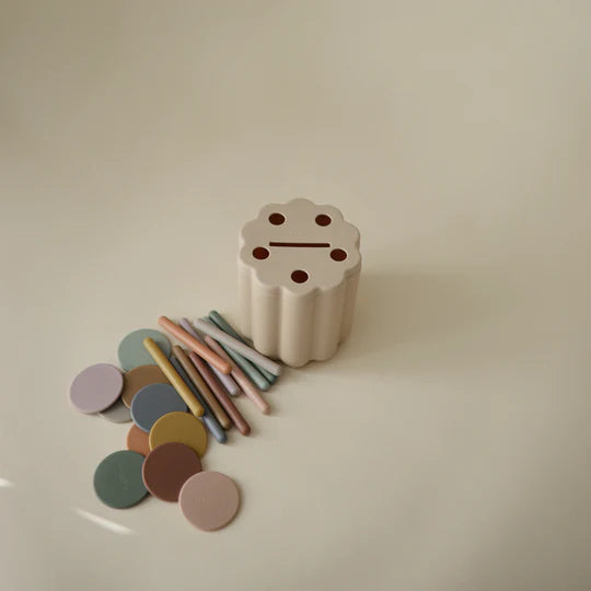 Mushie | Coin & Tube Sorting Toy