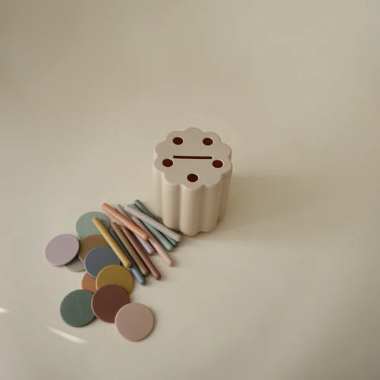 Mushie | Coin & Tube Sorting Toy