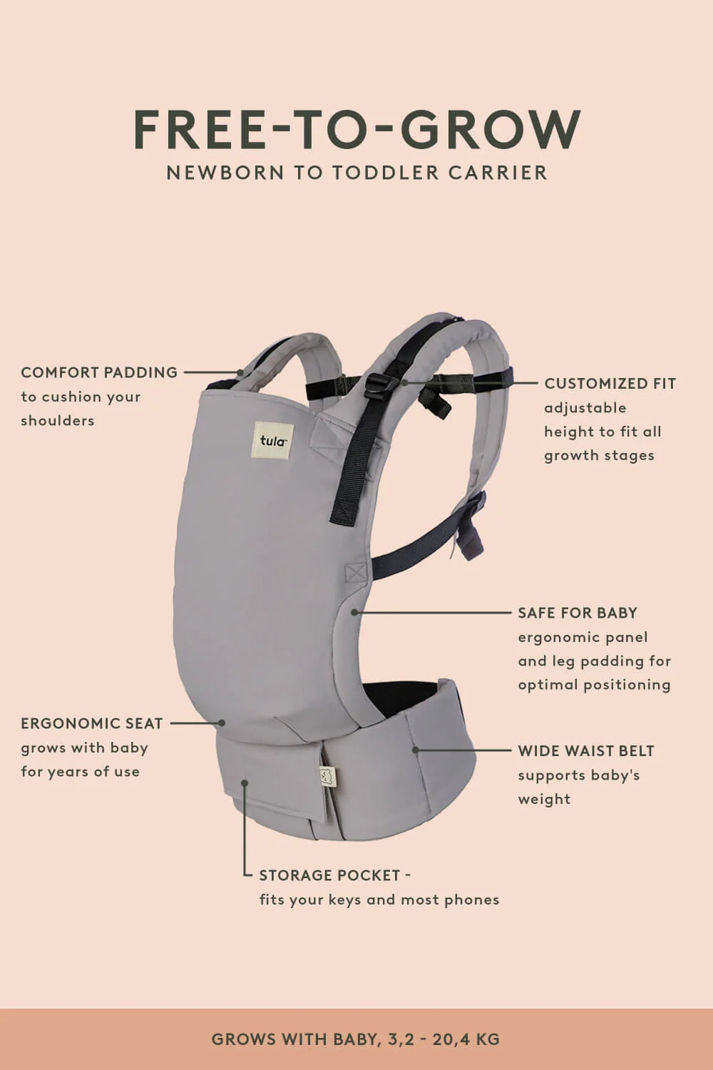 Tula Free-To-Grow Carrier