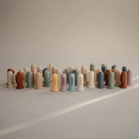 Mushie | Silicone Finger Toothbrush