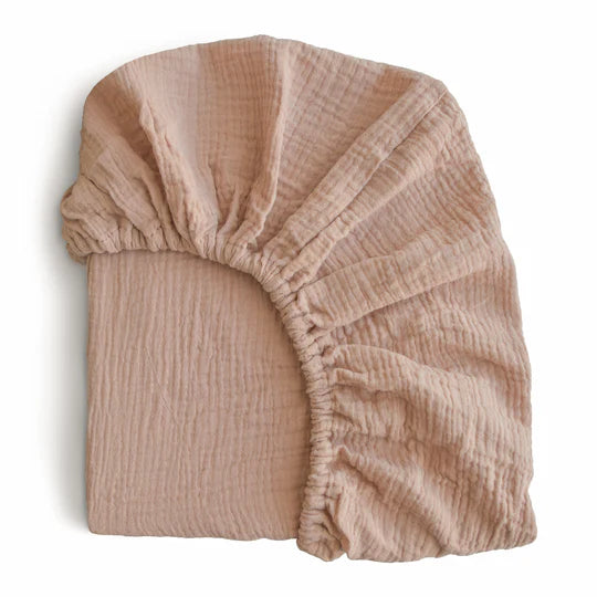 Mushie | Organic Crib Sheet